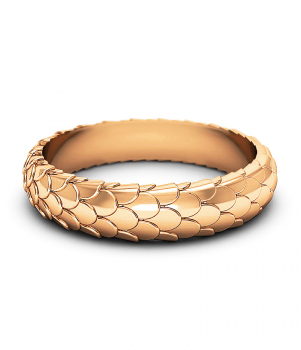 Тематическое кольцо "Чешуя" (Мод. 407)