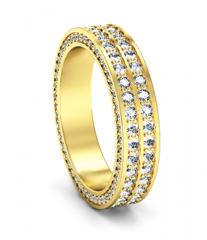 Кольцо с бриллиантами (Мод. 612)