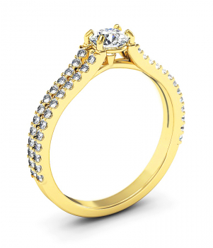 Помолвочное кольцо (Мод. 721)