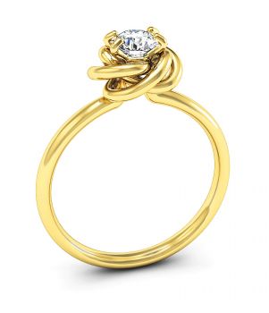 Помолвочное кольцо (Мод. 743)