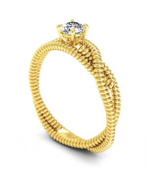 Помолвочное кольцо (Мод. 758)