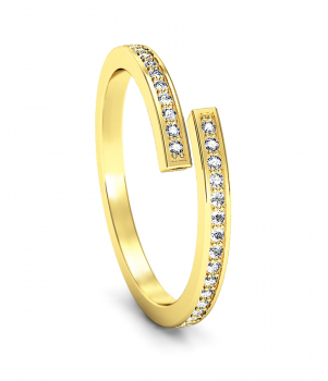 Кольцо с бриллиантами (Мод. 621)