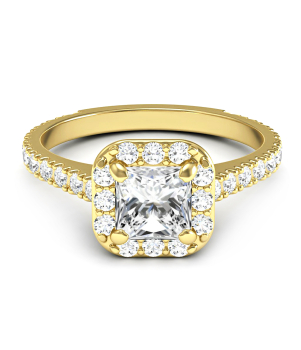 Помолвочное кольцо (Мод. 814)