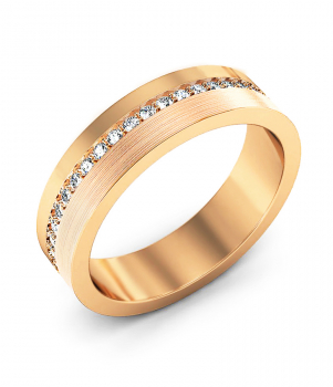 Кольцо с бриллиантами (Мод. 608)