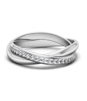 Кольцо с бриллиантами (Мод. 638)