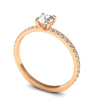 Помолвочное кольцо (Мод. 777)