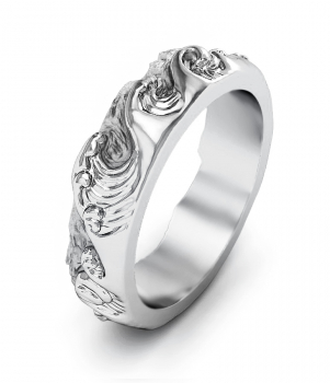 Тематическое кольцо "Волны" (Мод. 521)