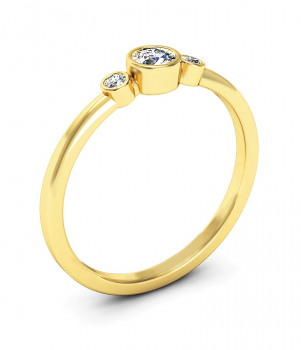 Помолвочное кольцо (Мод. 756)