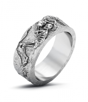 Тематическое кольцо "Любовь до гроба" (Мод. 523)