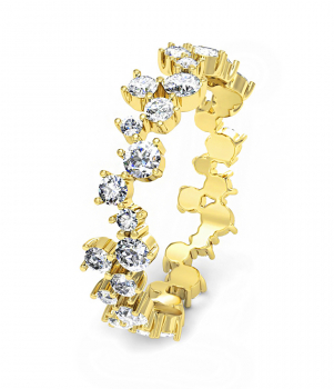 Кольцо с бриллиантами (Мод. 642)