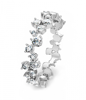 Кольцо с бриллиантами (Мод. 642)