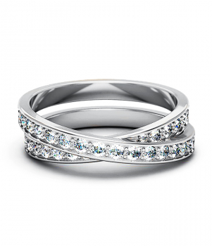 Кольцо с бриллиантами (Мод. 601)