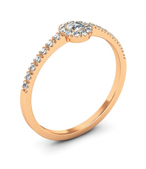 Помолвочное кольцо (Мод. 761)